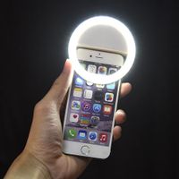 rechargeable led selfie ring light for mobile phone