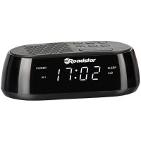 roadstar clr-2477 radio reloj despertador digital fmusb negro