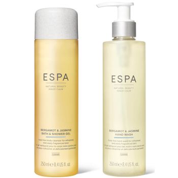 ESPA Bergamot and Jasmine Cleansing Duo (Worth €59.00)