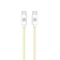 celly usbcusbccottyl cable usb 15 m usb c 60 w blanco amarillo