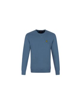 Sudadera Lyle & Scott V1-Crew Neck Hombre Azul