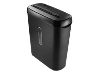 destructora de papel - hama classic s61 proteccion datos tarjetas plastico a prueba grapas negro