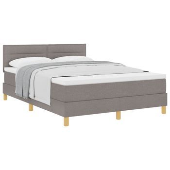 Cama Tapizada 193x144x88 Cm  - Taupe