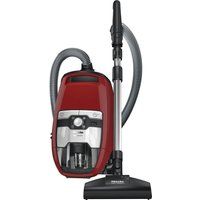 miele blizzard cx1 cat  dog cylinder bagless vacuum cleaner - autumn red red