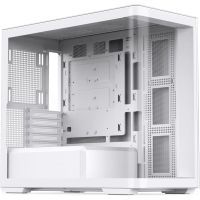 chasis jonsbo d300 mid-tower blanco panel vidrio templado 270 gpu 430mm 10x120mm fans