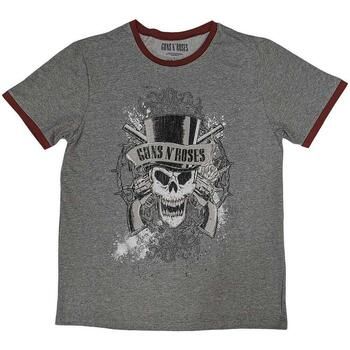 Guns N Roses Tops y Camisetas Faded Skull para mujer