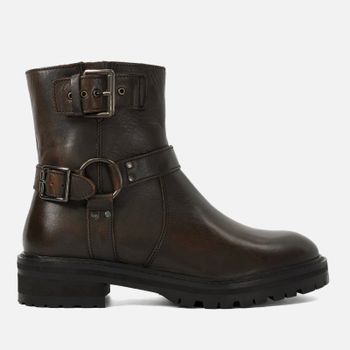 Dune London Women's Piton Leather Low Boots - UK 3