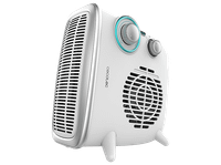 calefactor - cecotec readywarm 2070 max dual white 1800w 2 niveles de potencia 3 modos funcionamiento cobertura 15m2 blanco