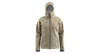 Chaqueta shell para hombre salewaa puez aqua 2 5l beige