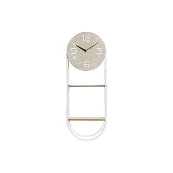Reloj Pared Mdf Metal 25,5x11,5x71 Estanteria