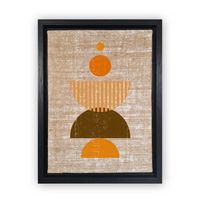 pintura decorativa lienzo lsj91804047910-4666 multicolor 46x66 cm