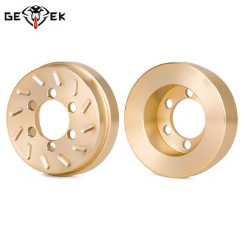 Contrapeso interno de latón, 62g, para llantas de 1,9 y 2,2 pulgadas, Axial SCX10 90046 TRX4 TRX6 1/10, piezas de coche trepador de control remoto, 2/4 Uds.
