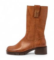 art para mujer 112861123003023 botas de piel 1286 varsovia marron 39 3 a 5cm cremallera casual