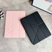 funda acrilica a prueba de golpes para xiaomi mi pad 66 pro funda protectora trasera plegable en y para tableta de 11 pulgadas funda rigida
