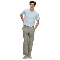 selected pantalones relaxed jones linen - vetiver para hombre