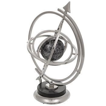 Esfera Astrológica Plateada D32x42,5