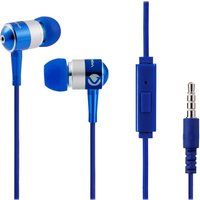 volkano stannic series vsn202-b earphones - blue blue