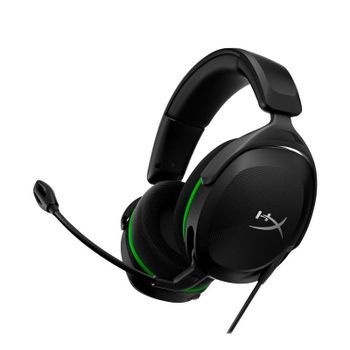 Auriculares HyperX CloudX Stinger 2 Core con cable 3,5 mm para Xbox, micrófono flexible y cancelación activa de ruido, negro