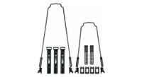 kit tringles pour garde boues sks veloflexx 55 28