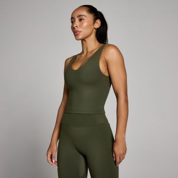 Camiseta de tirantes Tempo para mujer de MP - Verde bosque - S