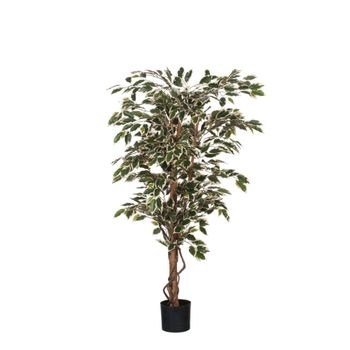 Planta artificial ficus verde  h150xb75xl75cm