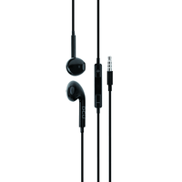 auriculares de boton dcu jack 35mm negro 34151001