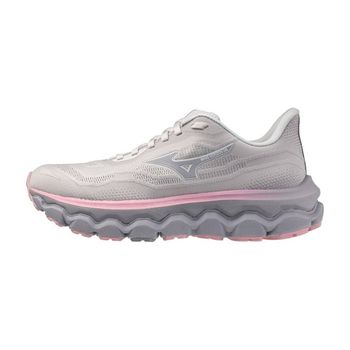 Zapatillas Mizuno Wave Horizon 9 Gris Rosa AW26 Mujer, Talla 38.5 - EUR