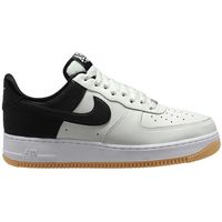 nike deportivas moda air force 1 low 07 lv8 white black metallic silver para mujer