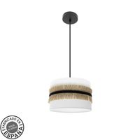 colgante modelo angola blanco con pantalla 30 cm