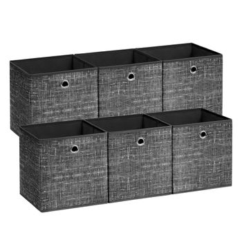 Caja de Almacenamiento, Negro / 33 x 33 x 33 cm