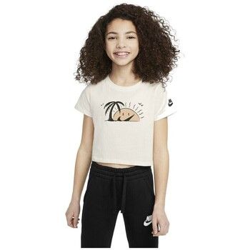 Nike Camiseta Sun Swoosh Crop para niña