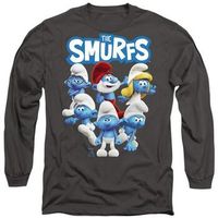 the smurfs camiseta manga larga tv27957 para mujer