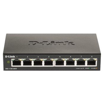 D-Link DGS-1100-08V2 Switch Gestionado 8 Puertos Gigabit Ethernet