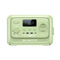 bluetti elite 30 v2 600w288wh estacion de energia portatil para camping viajes por carreteraverde