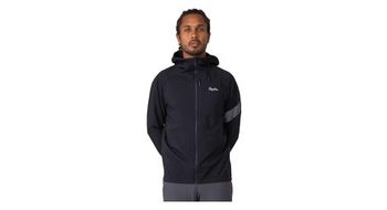 Chaqueta ligera de manga larga rapha trail negro gris