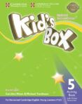 kid s box (updated 2nd edition for 2018 yle exams) 5 activity book wit