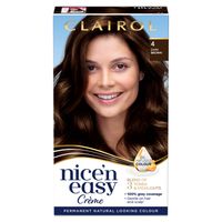 clairol nicen easy creme hair dye 4 dark brown