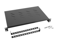 bandeja lanberg fija 1u 483x300mm hasta 25kg rack de 19 negro