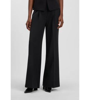 BOSS para mujer. 50545580 Pantalón Tiwi2 negro (32), Casual, Poliéster