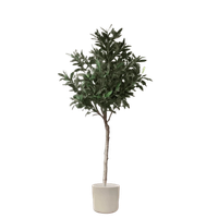 selvavita arbol artificial olivo 125 cm tronco natural realista