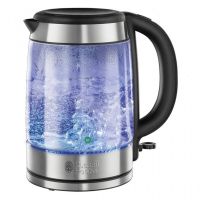 russell hobbs glass hervidor de agua 17l 2000w plata
