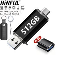 unidad flash usb otg de 512gb usb 30 tipo c para iphone ipad 128gb 256gb pendrive samsung huawei xiaomi android memoria usb para ordenador portatil