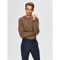 selected jersey 16074682 berg-teak melange para hombre