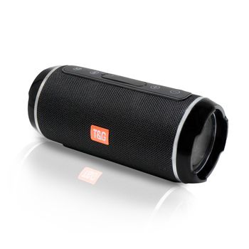 T&G Altavoz Bluetooth inalámbrico TG116, altavoz de bluetooth con graves, compatible, USB, resistente al agua, para exteriores, c ompatible con AUX, TF, Radio FM, Subwoofer Altavoz portatil