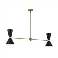 lampara de techo phix 2 luces