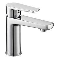 kibath grifo de lavabo monomando astro apertura en frio acabado cromo brillo fabricado en laton