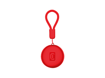 Localizador - CellularLine Tracy Tag Dual, para iOS, Android, Rojo