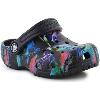 Crocs Zuecos Classic Dino Clog Deep 208303-4LF para niña