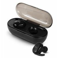 auriculares esperanza tws cardera inalambricos bluetooth para llamadas y musica con retroiluminacion roja negros