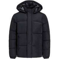 jack  jones parka 12258534 jjebradley puffer hood jnr black para nino